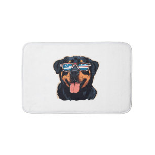 Tapete De Banheiro Rottweiler