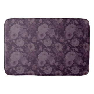 Tapete De Banheiro Roxo ameixa design de pergaminho escuro dramático