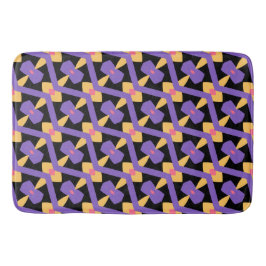 Tapete De Banheiro Roxo Decorativo
