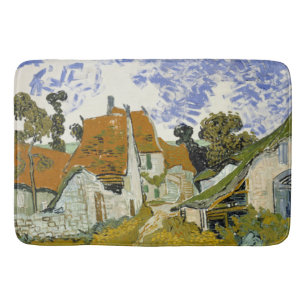 Tapete De Banheiro Rua Auvers-sur-Oise Vincent van Gogh