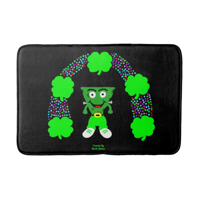 Tapete De Banheiro Rua, FrankenCheese Medium Bath Mat de Patrick (Frente)
