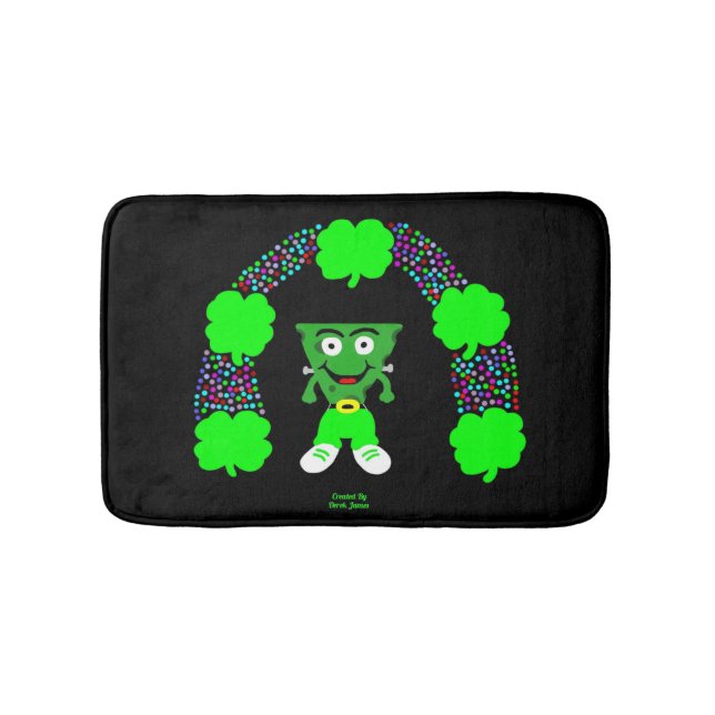 Tapete De Banheiro Rua, FrankenCheese Small Bath Mat de Patrick (frente)