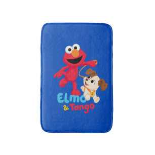 Tapete De Banheiro Rua Sésamo Corrente Elmo & Tango