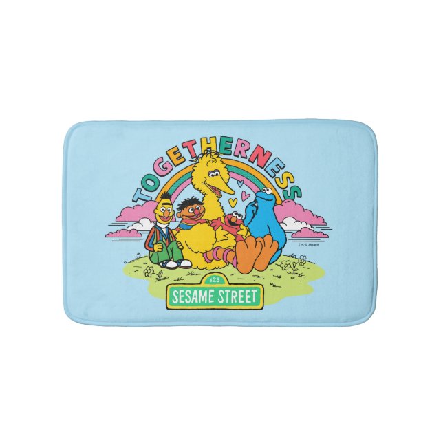 Tapete De Banheiro Rua Sésamo | Juntos (frente)