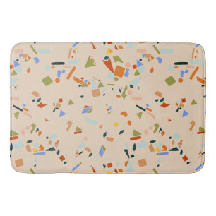 Tapete De Banheiro Rubber Duck Modern Terrazzo