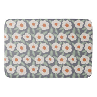 Tapete De Banheiro Rustic Blooms