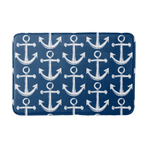 Tapete De Banheiro Rustic Vintage Anchor Original Design