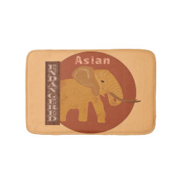 Tapete De Banheiro Salve os Elefantes