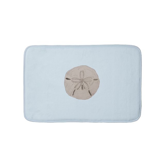 Tapete De Banheiro Sand Dollar Beach House Bath Mat (frente)