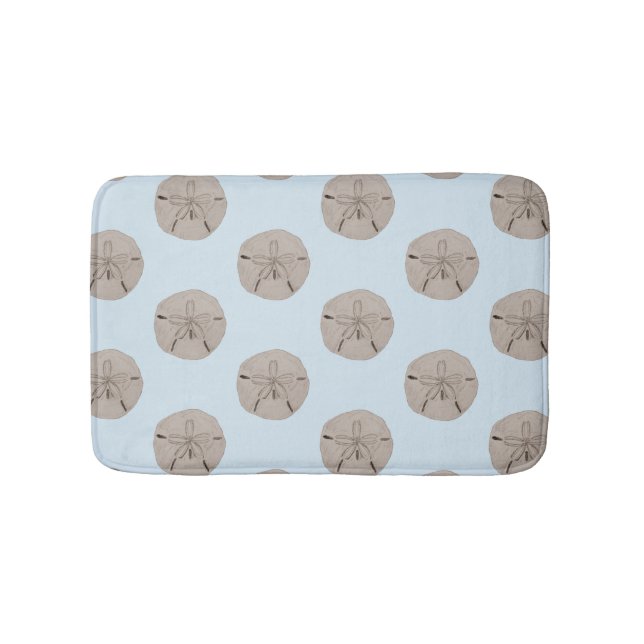 Tapete De Banheiro Sand Dollar Beach House Bath Mat (frente)