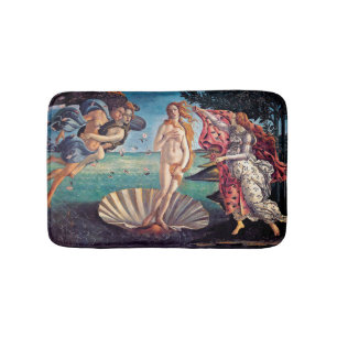 Tapete De Banheiro Sandro Botticelli - O Nascimento de Vênus - Arte E