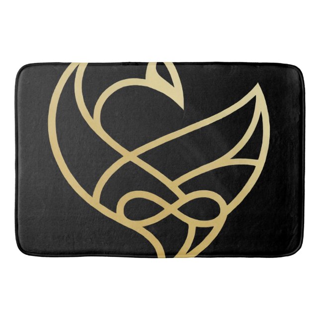 Tapete De Banheiro Sankofa Ascensão  Pássaro Sankofa (Frente)