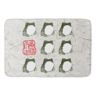 Tapete De Banheiro Sapo Indecente Japonês Fez século XIX