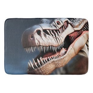Tapete De Banheiro Saudações Meu Colega T Rexs, Memória Foam Bathmat