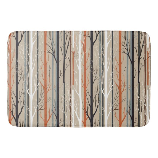 Tapete De Banheiro Scandinávia Nature Bath Mat (Frente)