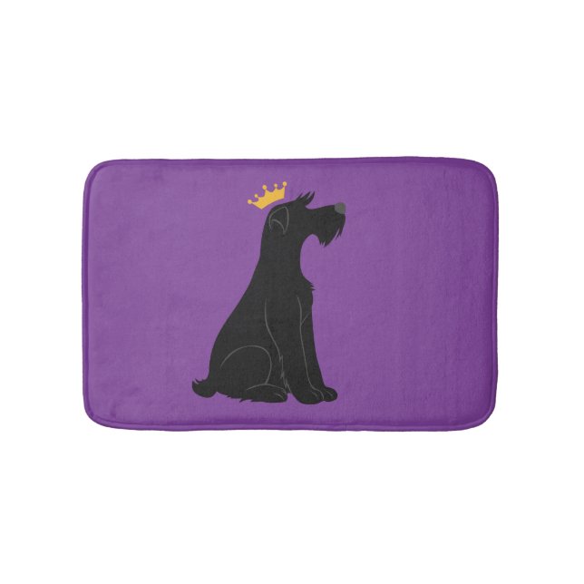 Tapete De Banheiro Schnauzer Prince (frente)