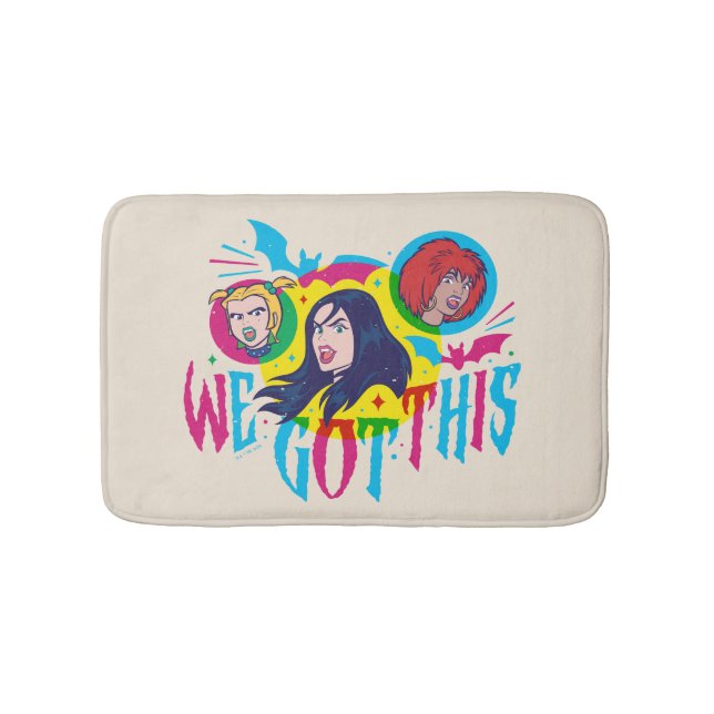 Tapete De Banheiro Scooby-Doo | Raparigas Hex Temos Isto (frente)