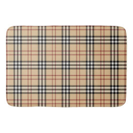 Tapete De Banheiro Scottish Tartan Pattern    