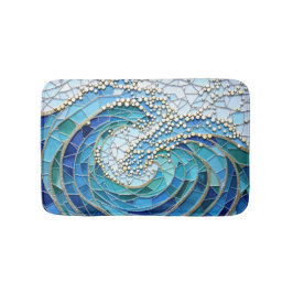 Tapete De Banheiro Sea of Waves Mosaic Art