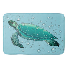 Tapete De Banheiro Sea Turtle Bath Matt