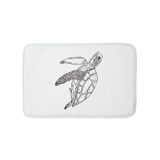 Tapete De Banheiro sea turtle Copy Copy (frente)