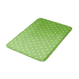 Tapete De Banheiro Seamless  bright lime polka dot pattern 
