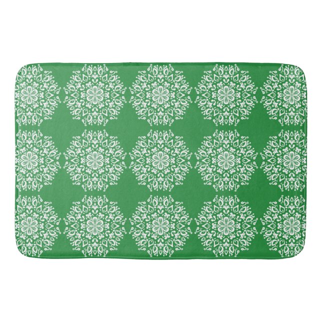 Tapete De Banheiro Seaweed Mandala (Frente)