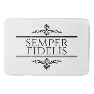 Tapete De Banheiro Semper Fidelis