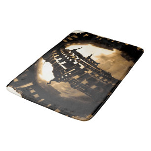 Tapete De Banheiro Sepia Steampunk