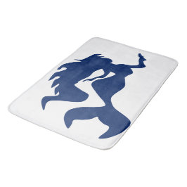 Tapete De Banheiro Sereia