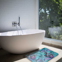 Sereia Abstrato mosaica colorida ou escalas de dra