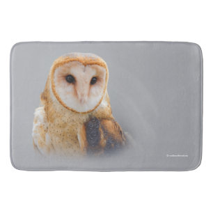 Tapete De Banheiro Serene Barn Owl