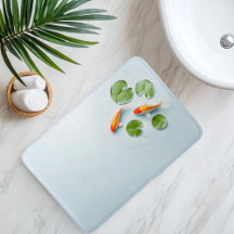 Serenidade de Peixes Koi em Aquarela
