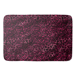Tapete De Banheiro Série Burgundy e Gold Leopard Design 9