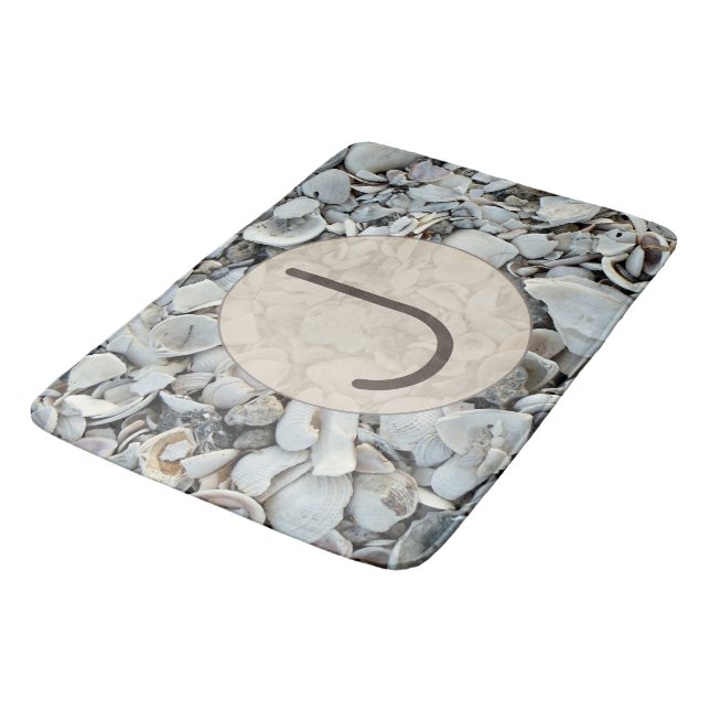 Tapete De Banheiro Shoreline Shells Initial Bath Style (Angulado)