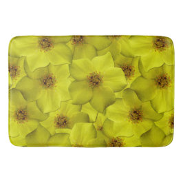 Tapete De Banheiro Shrubby Cinquefoil Padrão Sem Costura