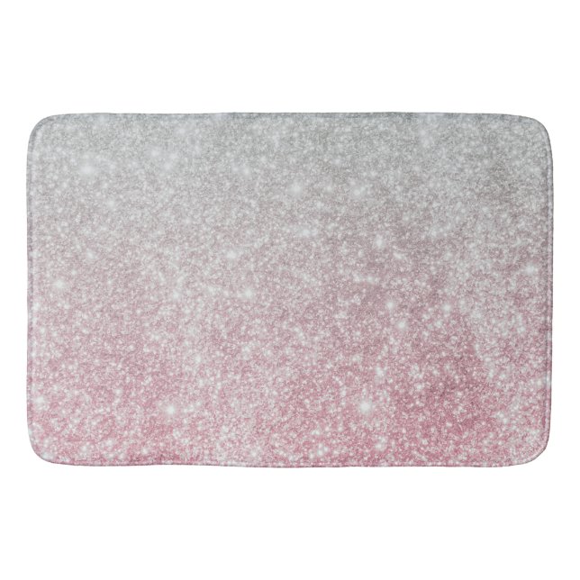 Tapete De Banheiro Silver Stone Gary Dourado Marble Purple Glitter (Frente)