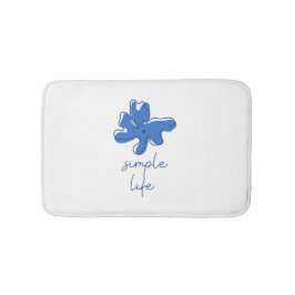 Tapete De Banheiro Simple Life Minimalism Bath Mat