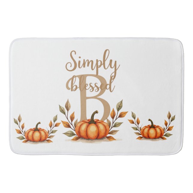 Tapete de Banheiro "Simply Blessed" (Frente)