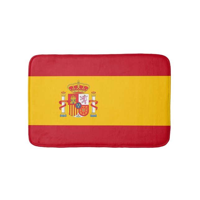 Tapete De Banheiro sinalizador de espanha (frente)