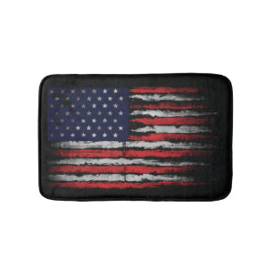 Tapete De Banheiro Sinalizador Grunge U.S.A