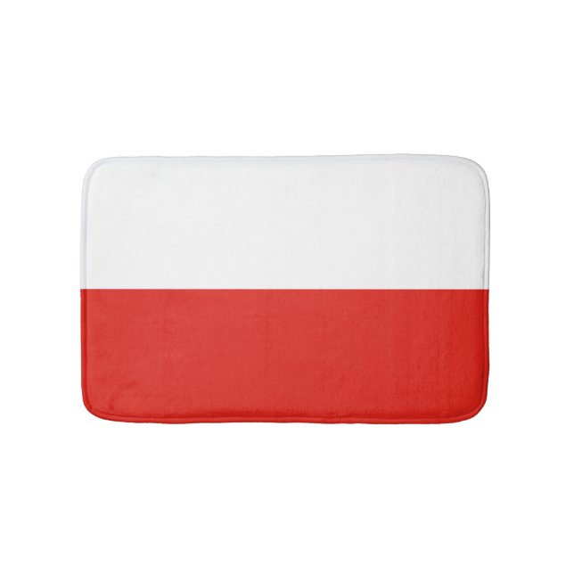 Tapete De Banheiro sinalizador Polônia (frente)