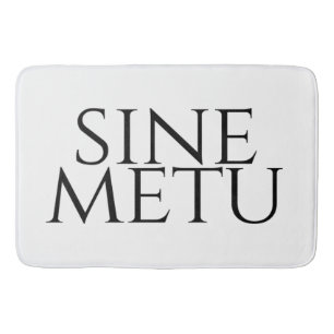 Tapete De Banheiro Sine Metu - Sem Medo