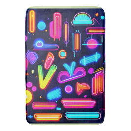 Tapete De Banheiro Sinfonia do Cenário de Sonhos Neon
