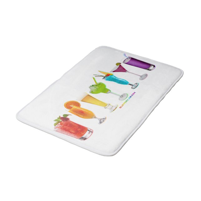 Tapete De Banheiro SlipperyJoe aplaude coquetéis de álcool LGBTQIA ga (Angulado)