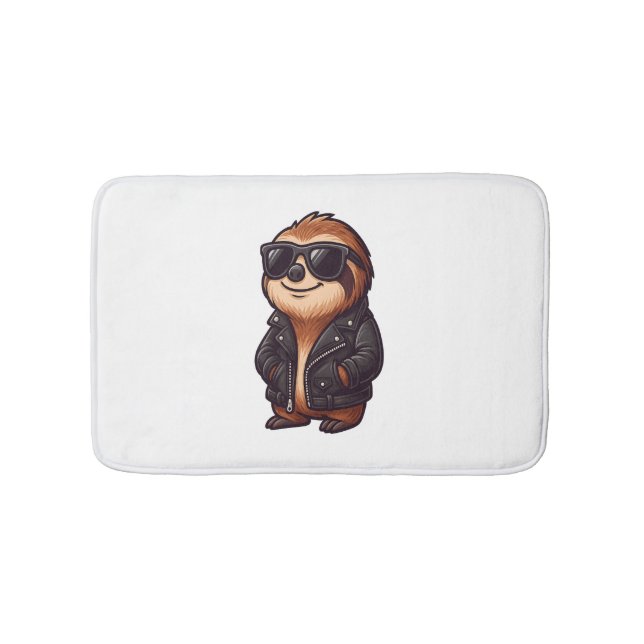 Tapete De Banheiro Sloth Chill Mood (frente)