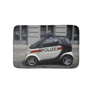 Tapete De Banheiro Smart Polizei Auto