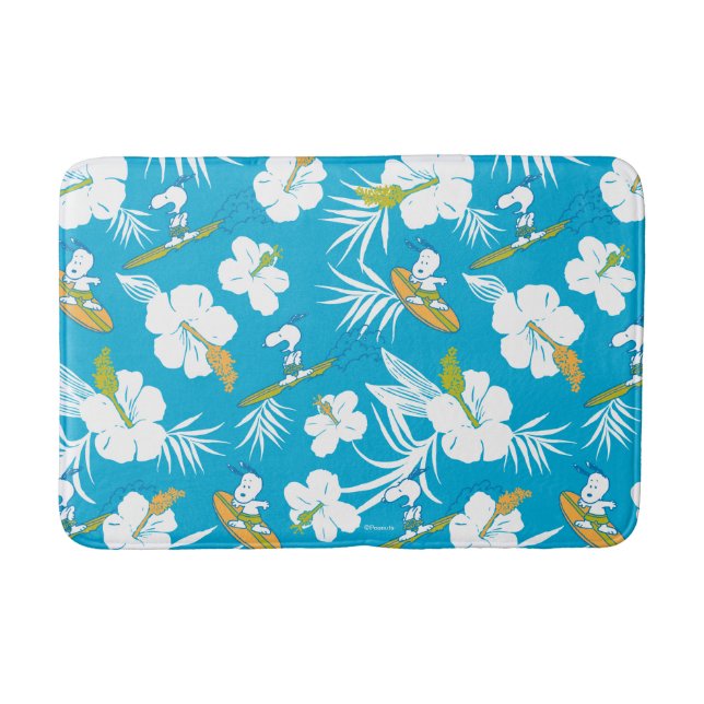 Tapete De Banheiro Snoopy Brooklyn Beach Pattern (Frente)