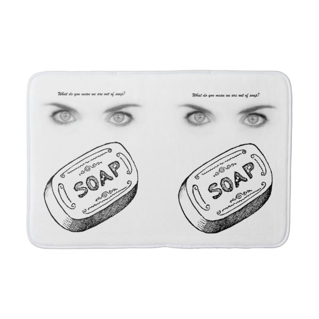 Tapete De Banheiro Soap Bathmat (Frente)
