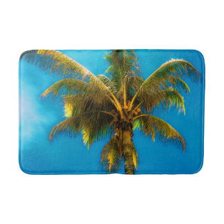 Tapete De Banheiro Sob a Palma de Coconut